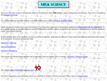 Tablet Screenshot of milksci.unizar.es