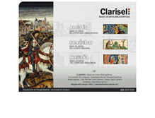 Tablet Screenshot of clarisel.unizar.es