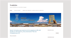 Desktop Screenshot of blog.biblioteca.unizar.es