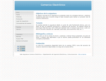 Tablet Screenshot of comelec.unizar.es