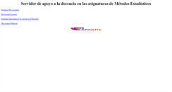 Desktop Screenshot of bilbo.unizar.es