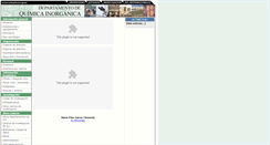 Desktop Screenshot of inorganica.unizar.es
