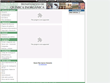 Tablet Screenshot of inorganica.unizar.es