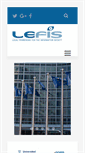 Mobile Screenshot of lefis.unizar.es