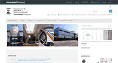 Desktop Screenshot of fmc.unizar.es