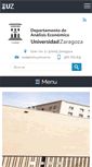 Mobile Screenshot of dae.unizar.es