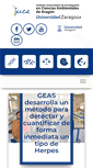 Mobile Screenshot of iuca.unizar.es