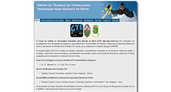 Desktop Screenshot of gtn.unizar.es
