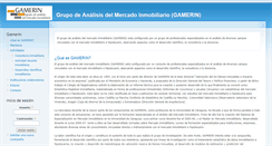 Desktop Screenshot of gamerin.unizar.es