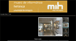 Desktop Screenshot of mih.unizar.es