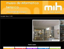 Tablet Screenshot of mih.unizar.es