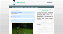 Desktop Screenshot of cianotoxinas.unizar.es