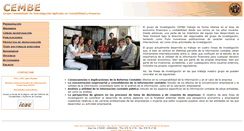 Desktop Screenshot of cembe.unizar.es
